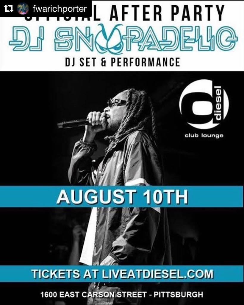 #Repost @fwarichporter with @repostapp
・・・
DJ SNOOPADELIC x !????????????x 6Burgh x @Dieselpgh Augu… https://t.co/HFnXFfdX8n https://t.co/WOyagTMj8R