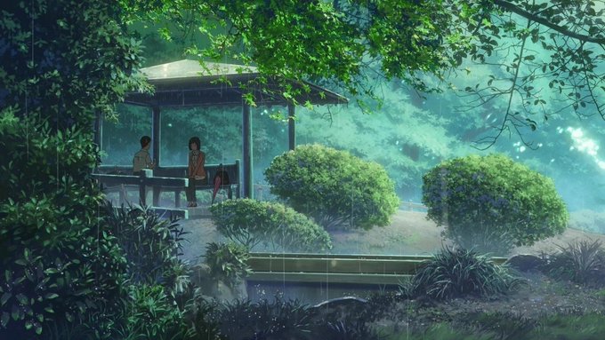 Backgrounds from The Garden of Words (言の葉の庭 Kotonoha no Niwa Backgrounds from The Garden of Words (言の葉の庭 Kotonoha no Niwa