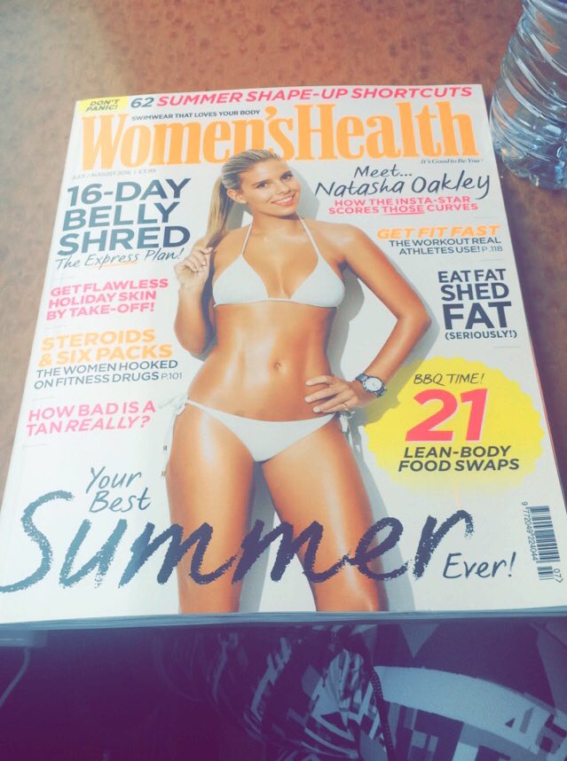 RT @KTrunningshoes: The perfect train read ???? @UKWomensHealth with my FAVE @Tashoakley on the cover ???????? #girlpower #inspiration https://t.co/…
