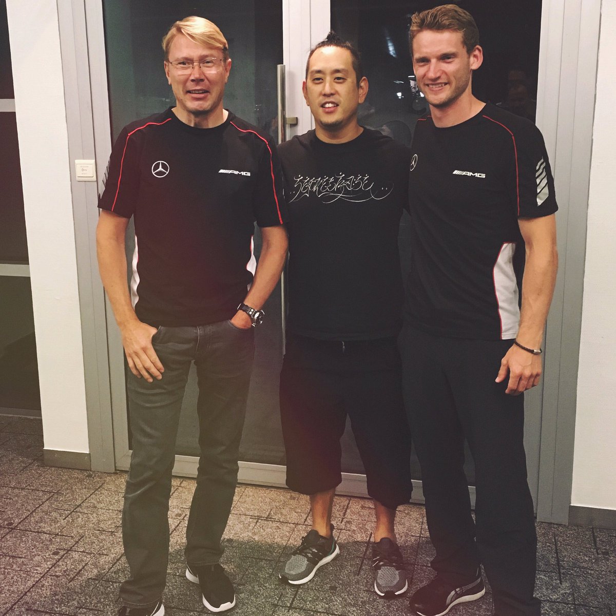 .@joehahnLP in Shanghai with Mika Häkkinen and @MaroEngel https://t.co/zLhNiyJ3KD https://t.co/Mj8TXS3sZ7