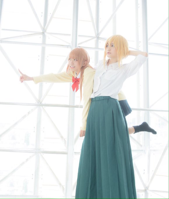 【※コスプレ注意】田中くんはいつもけだるげえっちゃんに担いでもらってめちゃめちゃはしゃぎました、まる宮野 私越前 あんち 【※コスプレ注意】田中くんはいつもけだるげえっちゃんに担いでもらってめちゃめちゃはしゃぎました、まる宮野 私越前 あんち