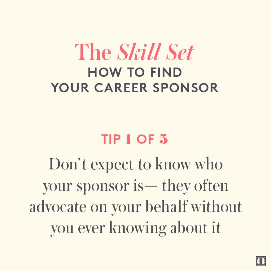 #TheSkillSet: 5 ways to find your career sponsor: https://t.co/GOC36EKD6T #womenwhowork #careeradvice https://t.co/zbtVYayLYU