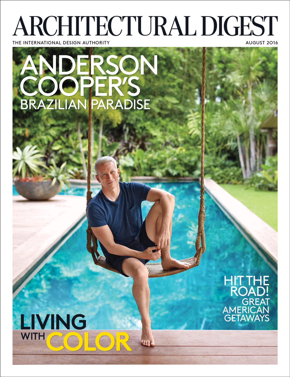 just released issue of @ArchDigest with a story about my house in my favorite town in #Brazil. 