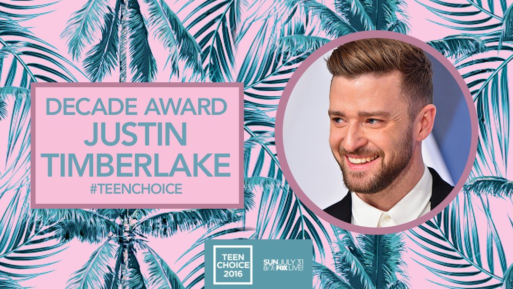 RT @TeenChoiceFOX: We #CantStopTheFeeling! @jtimberlake is joining us at the #TeenChoice Awards July 31! https://t.co/5rS01mkg9K https://t.…