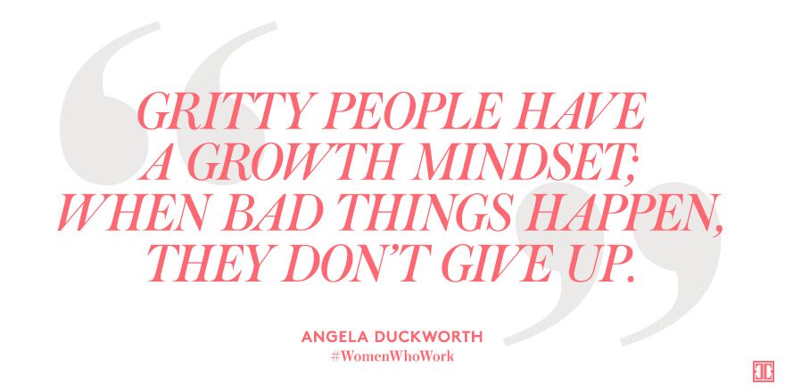 #WomenWhoWork: Hear from @angeladuckw, psychologist and author of instant-bestseller Grit: https://t.co/Fl3YHrLGXL https://t.co/cpk2tOt6ql