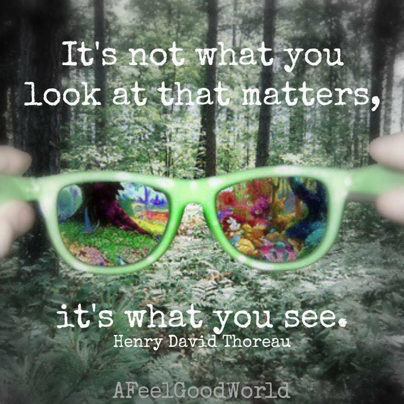 RT @themovingroad: It's not what you look at that matters, it's what you see.  #WednesdayWisdom https://t.co/CYHbNM2EcU