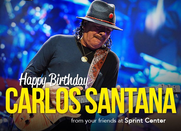 Carlos Santana’s Birthday Celebration | HappyBday.to