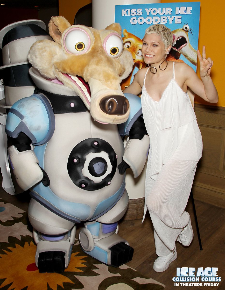 RT @IceAge: .@JessieJ hosts an #IceAge #CollisionCourse screening for @MakeAWish families in NYC today. https://t.co/1E4GsRCXss