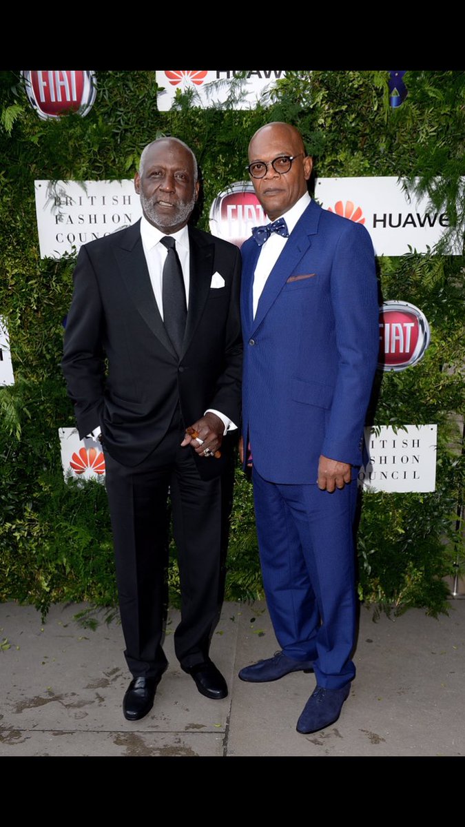#TBT to the @One4theBoys  Fashion Ball with @HuaweiUK and my good friend Richard Roundtree #BreastCancerSurvivor https://t.co/R4Lv5NBrMk