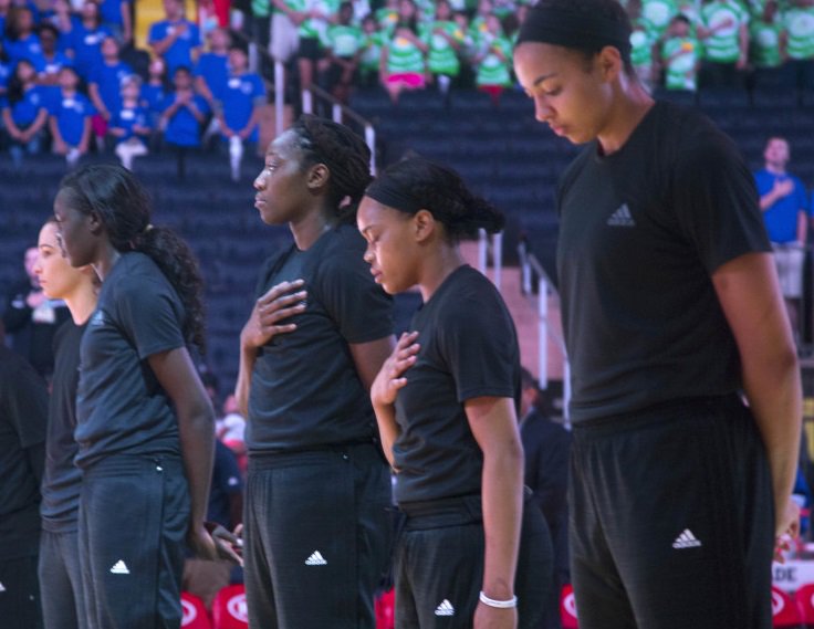 RT @USATODAYsports: WNBA players stage media blackout after being fined for wearing Black Lives Matter shirts. https://t.co/IlicZ9gsV2 http…