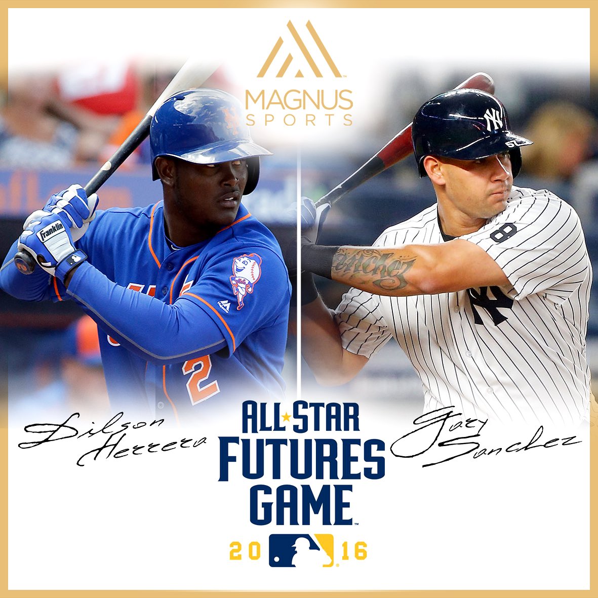 RT @magnusmedia: Congratulations to @Dilson_H and @ElGarySanchez, who will represent #Magnus at today's @MLB All Star Futures Game! https:/…