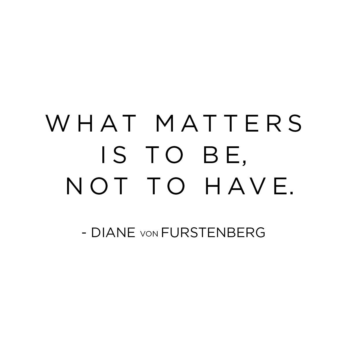 RT @DVF: Putting things into perspective as we start a new week. #inspiration #quotes https://t.co/p5n9MN6Ehm