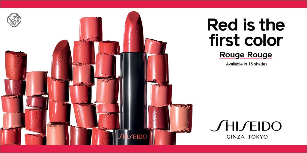 Shiseido has just launched NEW ROUGE ROUGE @ChangiAirport. Which shade of Red are you?