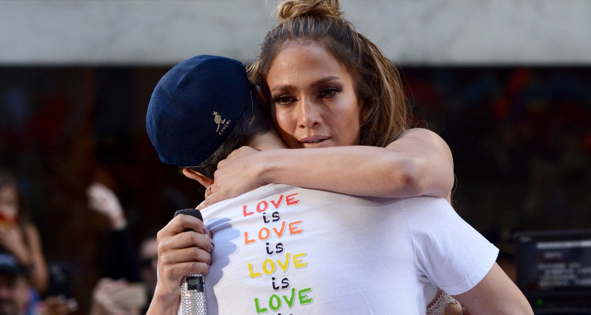 RT @JustJared: .@JLo and @Lin_Manuel performed their Orlando charity song on the 