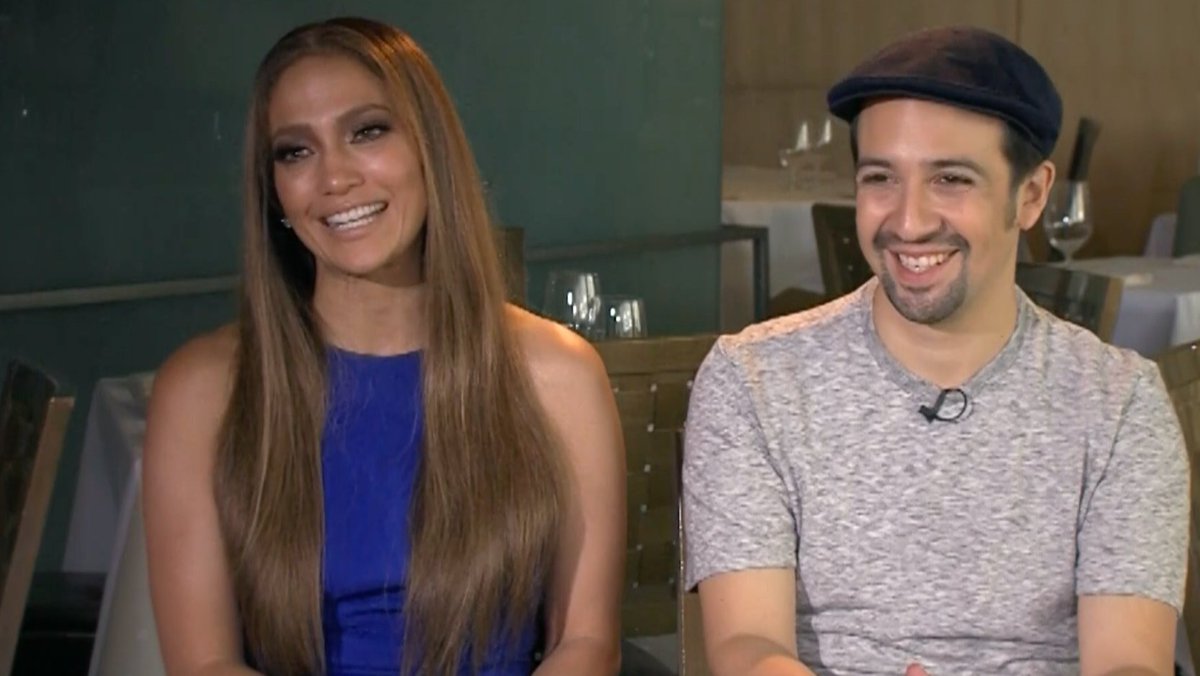 RT @enews: Tonight on #ENews we're chatting with @JLo & @Lin_Manuel about their #LoveMakeTheWorldGoRound collaboration. 7 & 11! https://t.c…