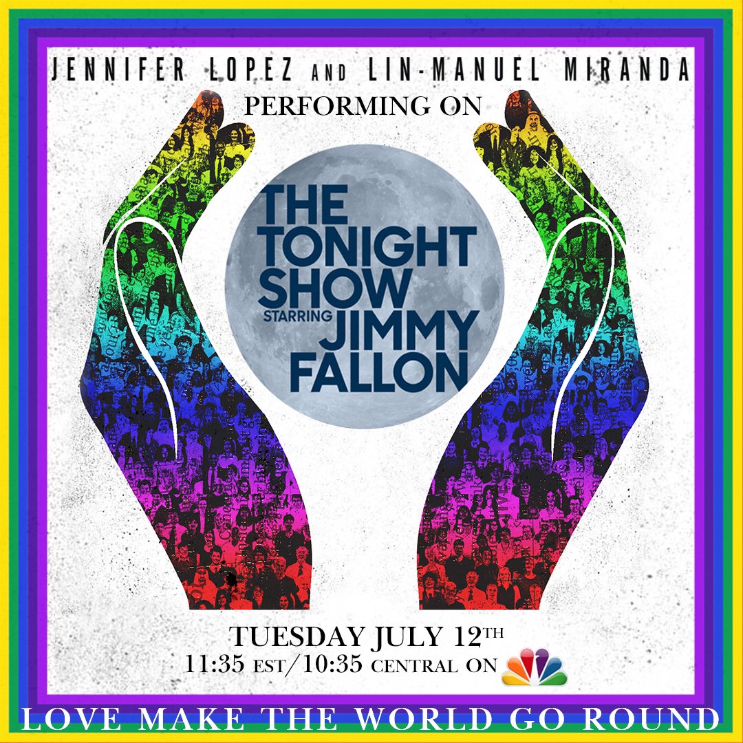 RT @Epic_Records: Catch a special performance of @JLO's song #LoveMakeTheWorldGoRound feat. @Lin_Manuel on @FallonTonight ❤️???????????????? https://t.…