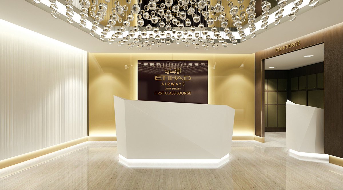 Velocity Platinum members can now access @EtihadAirways' First Class Lounge in Abu Dhabi: