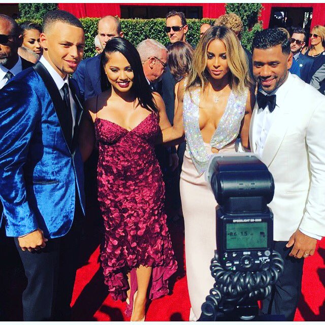 The Currys and The Wilsons #Espys https://t.co/EQWMzX5A0R