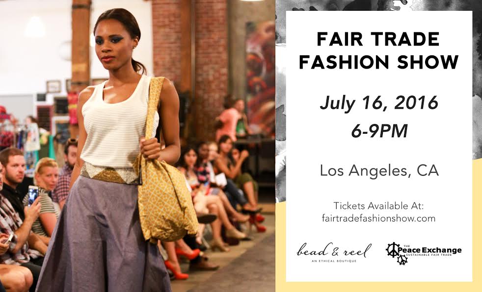 Happening this Saturday in #LA: 2nd Annual #FairTradeFashionShow to support @PeaceExchange: https://t.co/Y8TB6n1XLr https://t.co/J51OEBSYwn