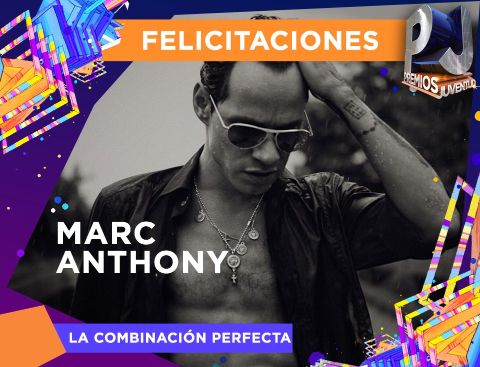 RT @SonyMusicLatin: Y #LaGozadera no es tal sin @MarcAnthony ¡Felicitaciones por este premio! @PremiosJuventud #TBTPJ https://t.co/sbP2iGO4…