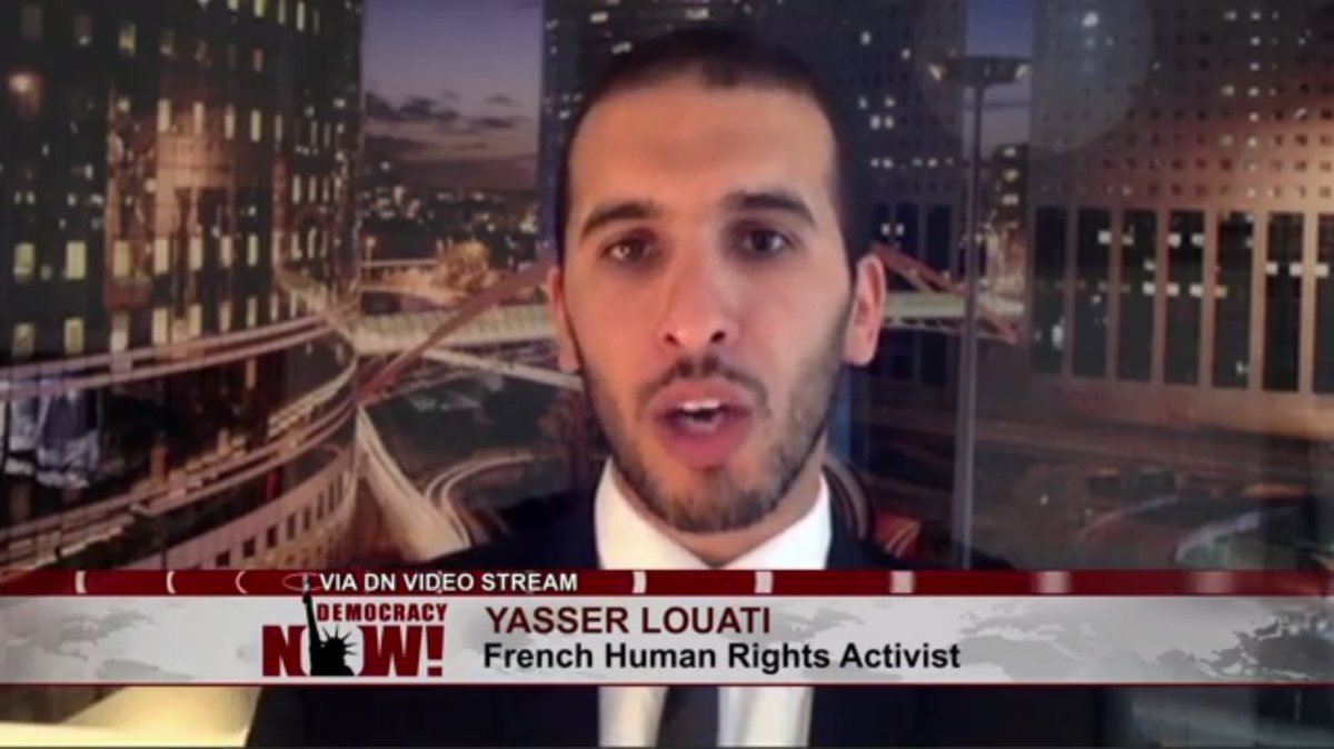 RT @democracynow: .@yasserlouati: 