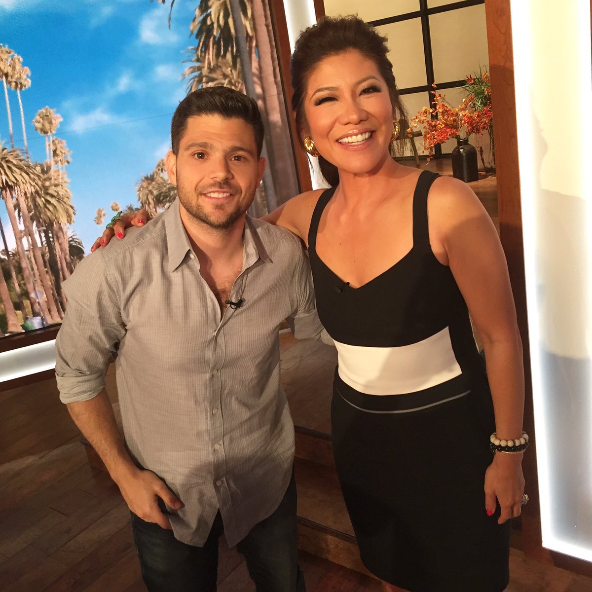 RT @JulieChen: .. @jerryferrara got us ready for the new season of #PowerTV .. don't miss it! #Power https://t.co/yYqxrIiDb6