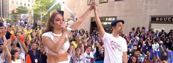 RT @BroadwayWorld: ICYMI- VIDEO: @Lin_Manuel & @JLo Perform #LoveMakeTheWorldGoRoun Live on #TODAY #LoveIsLove
https://t.co/G1syLxzHNx http…