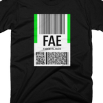 FAE – Faroe Islands Airport Tag