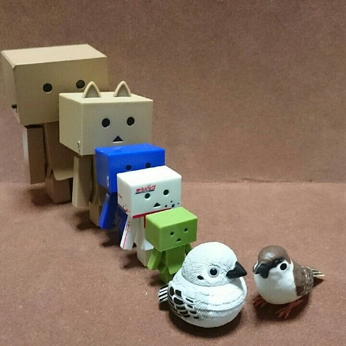 餌の時間です#ダンボー#ニャンボー#ガチャガチャ#雀#danbo#nyanbo 餌の時間です#ダンボー#ニャンボー#ガチャガチャ#雀#danbo#nyanbo