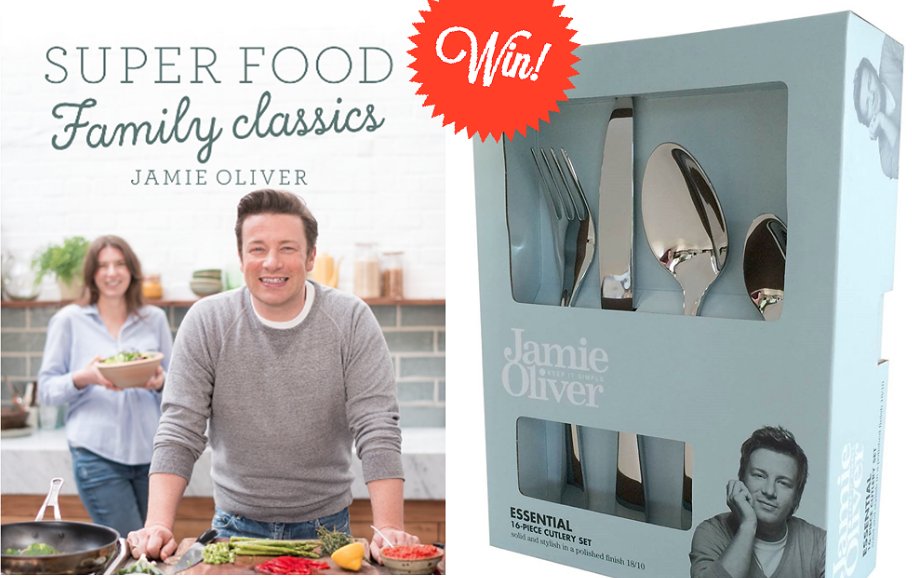 RT @TheHappyFoodie: Feeling lucky? Enter our competition to win @jamieoliver's #FamilySuperFood and cutlery! https://t.co/fQGG9OTfNB https:…