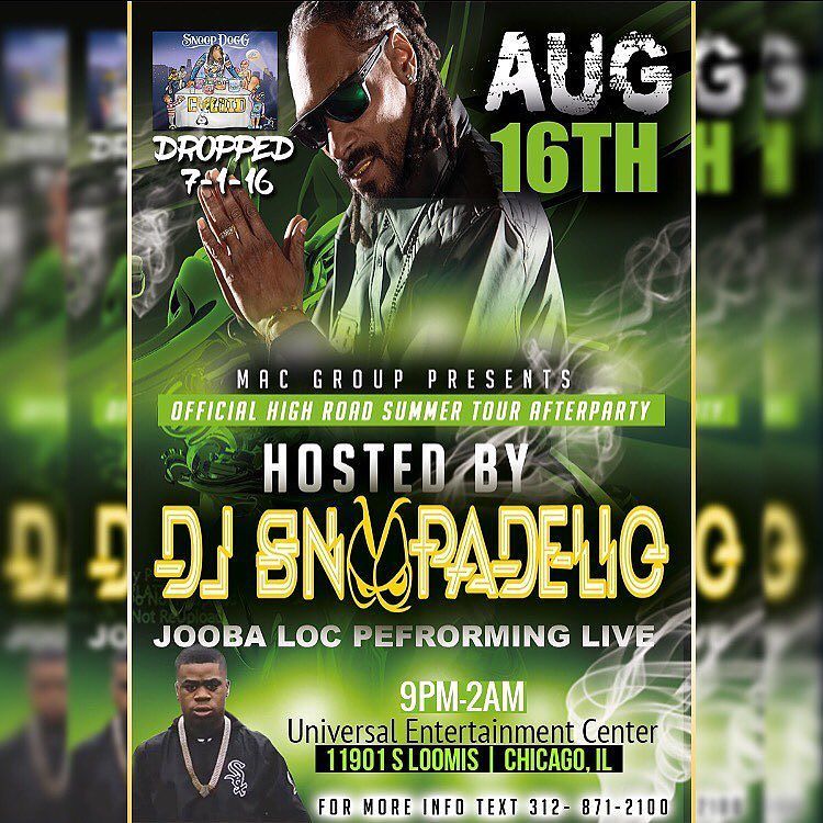????????????????????????OFFICIAL HIGH ROAD TOUR AFTERPARTY ????????????????DJ SNOOPADELIC x !???????????? x CHI TOWN x @pointseen… https://t.co/pi7TxtavQV https://t.co/FD9NoJe7tB