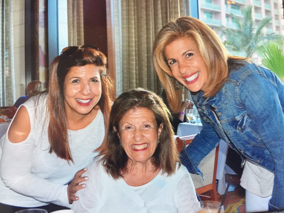 Photo of Hoda Kotb  & her Sister  Hala Kotb