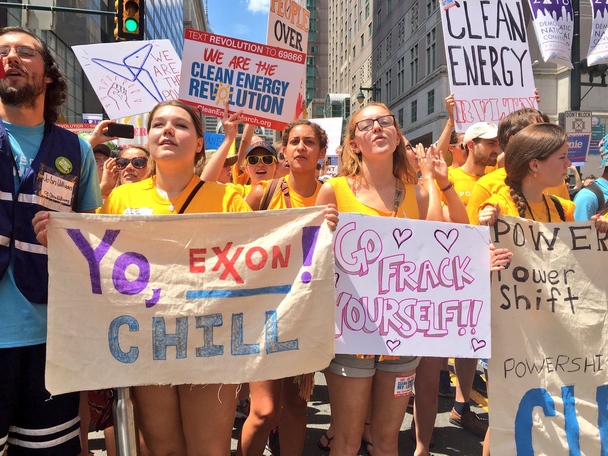 RT @pplsummit: You can't stop the revolution. Fact. #CleanEnergyMarch #DNCinPHL https://t.co/qKbK938HWV