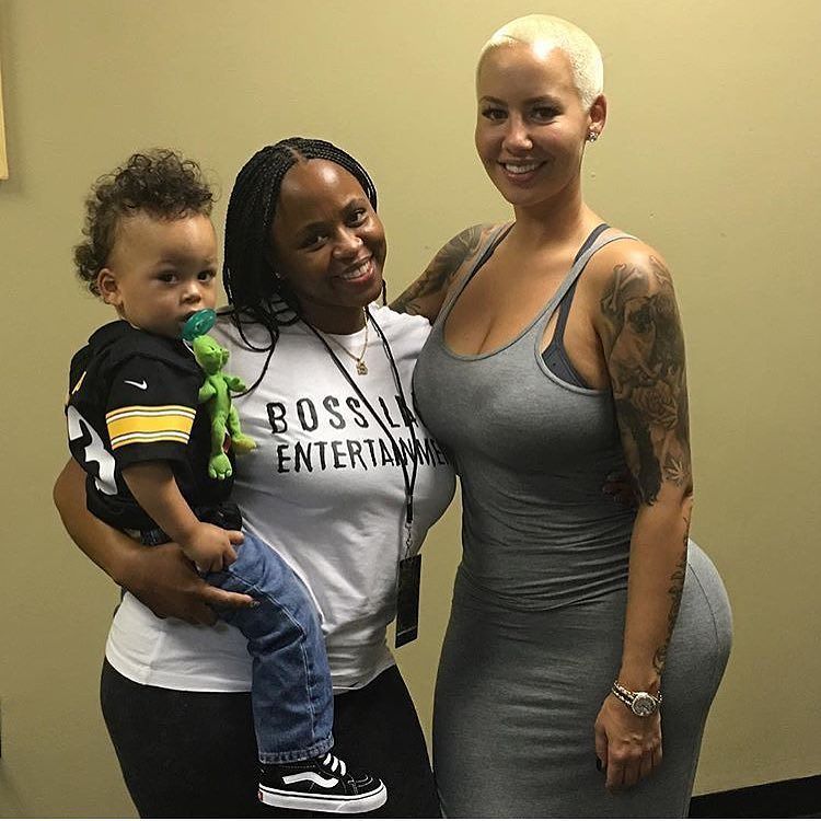 Grandson  Bosslady. And ????. #family1st  @bosslady_ent  @amberrose https://t.co/zkX6O3B48R https://t.co/LhW10EHeSm