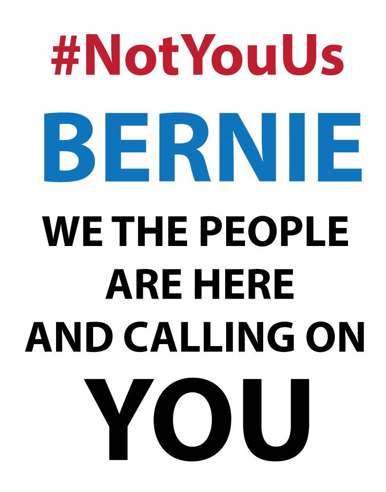 RT @UrbanNativeEra: CALLING ALL NATIONS:Join us in sending a message to Bernie! NOW! Pattison Ave & S Broad St
Philadelphia, PA#NotYouUs ht…