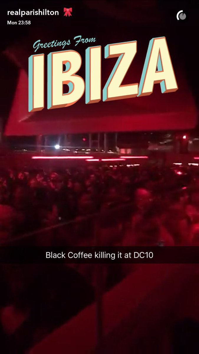 RT @RealBlackCoffee: This sums up last night's gig...from an amazing soul @ParisHilton ???????????????????????????????????????? https://t.co/EplXfrZGhF