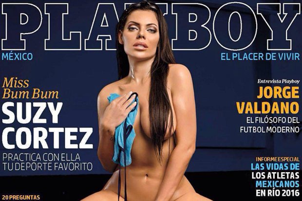 RT @Daily_Star: Gold medal worthy nudity: Miss BumBum @SuzyCortezMiss strips naked for Playboy https://t.co/4Ts2oz5kFn https://t.co/mz6K8qz…