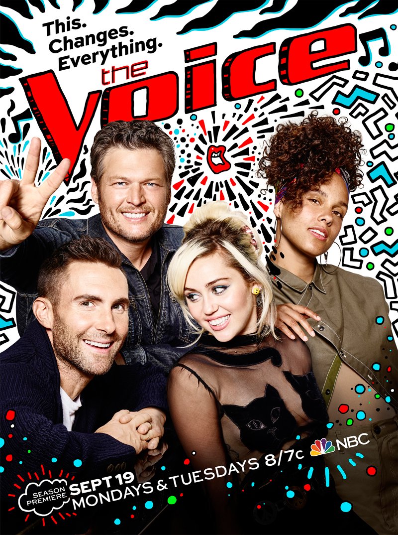 ❤️❤️❤️ Miley, Adam, and Blake...but they better watch their backs this season ???????? #TheVoice https://t.co/vmBt0kSQV7
