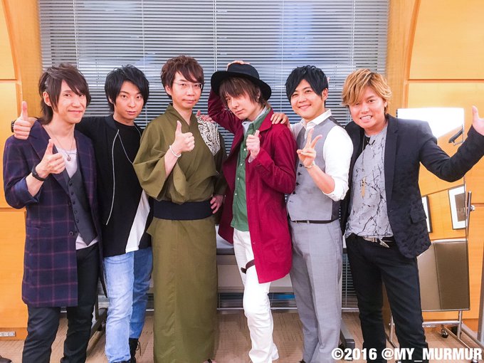 オトメイトパーティー夜の部、終了致しました。ご来場下さった皆様、ありがとうございました!終演後の楽屋にて、コドリア初期メ オトメイトパーティー夜の部、終了致しました。ご来場下さった皆様、ありがとうございました!終演後の楽屋にて、コドリア初期メ