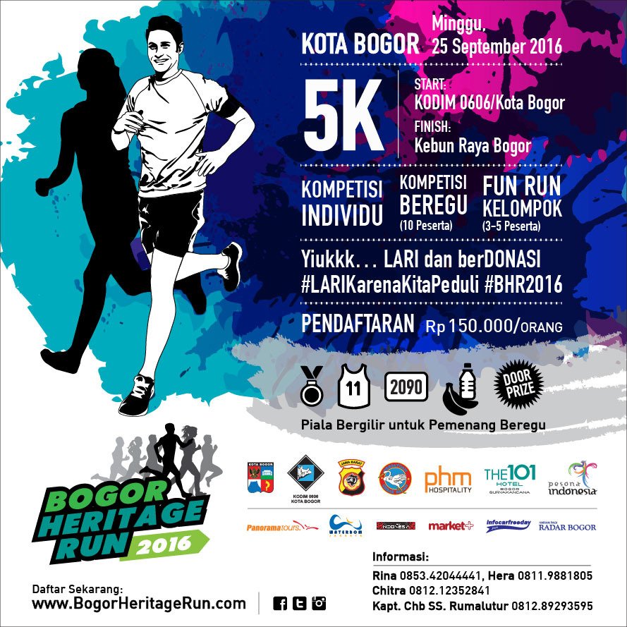 Bogor Heritage Run 2016