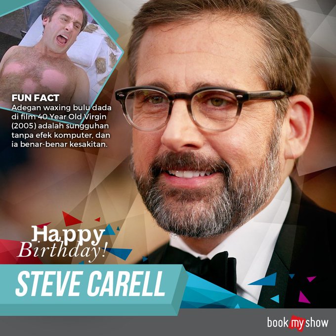 Steve Carell’s Birthday Celebration | HappyBday.to