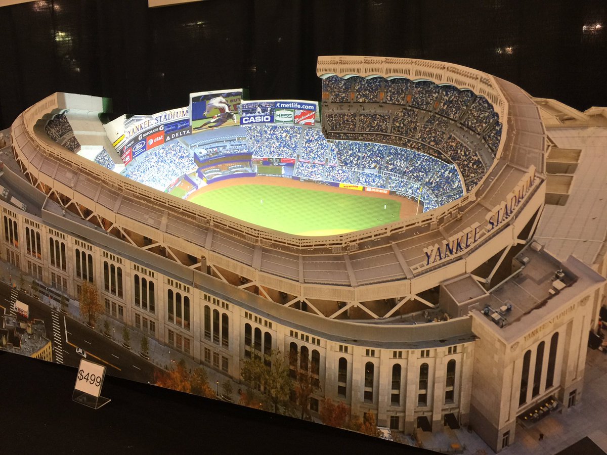  Cool idea from company called Home Fields Wood model stadiums that...
