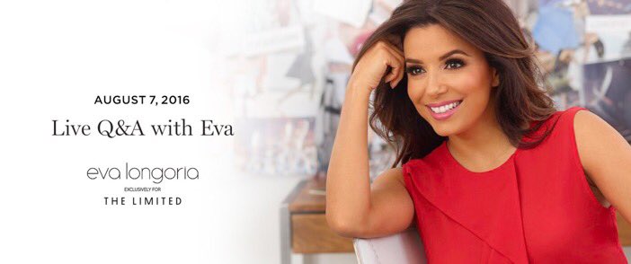 Join me tomorrow for a live Q&A for the Eva Longoria Collection here on Twitter! Send me ur questions using #AskEva! https://t.co/b3AqLo2F88