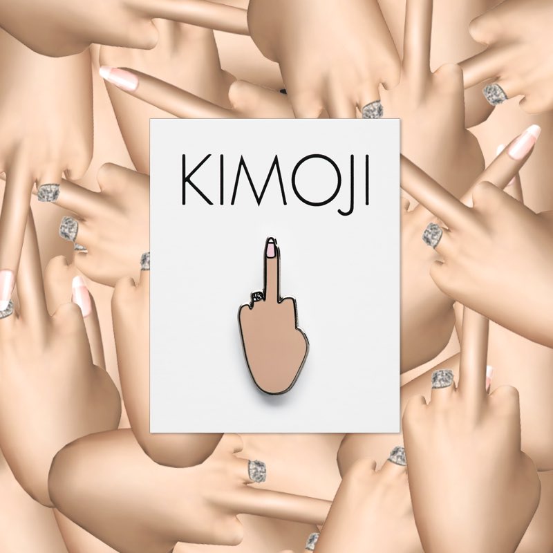 This pin, not so much! lol #KimojiMerch https://t.co/Ht05cGDKAB https://t.co/5640S7Vpgo
