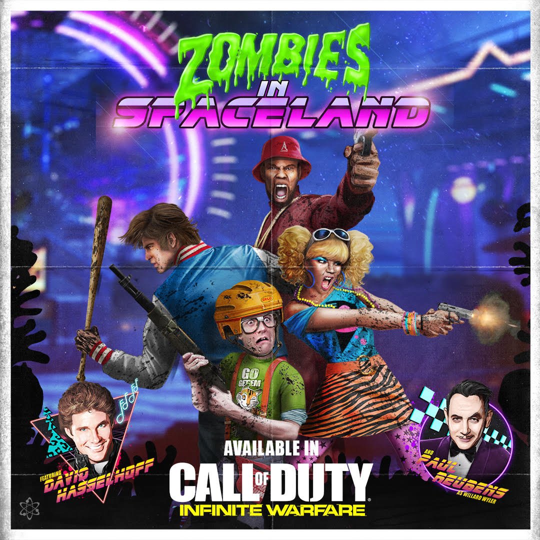 RT @peeweeherman: Paul Reubens is in the new @CallofDuty game, ZOMBIES in SPACELAND!! Real creepy! https://t.co/PQw5l81Cj5

#IWZombies http…