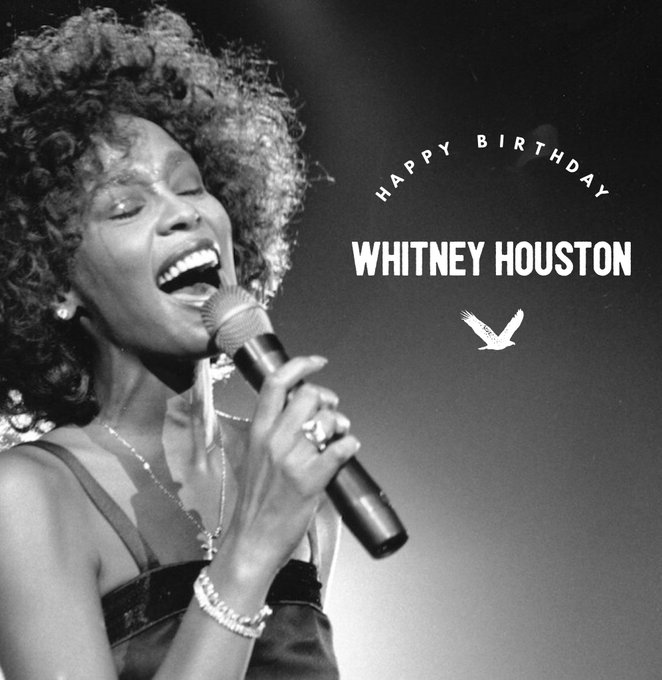 Whitney Houston's Birthday Celebration HappyBday.to