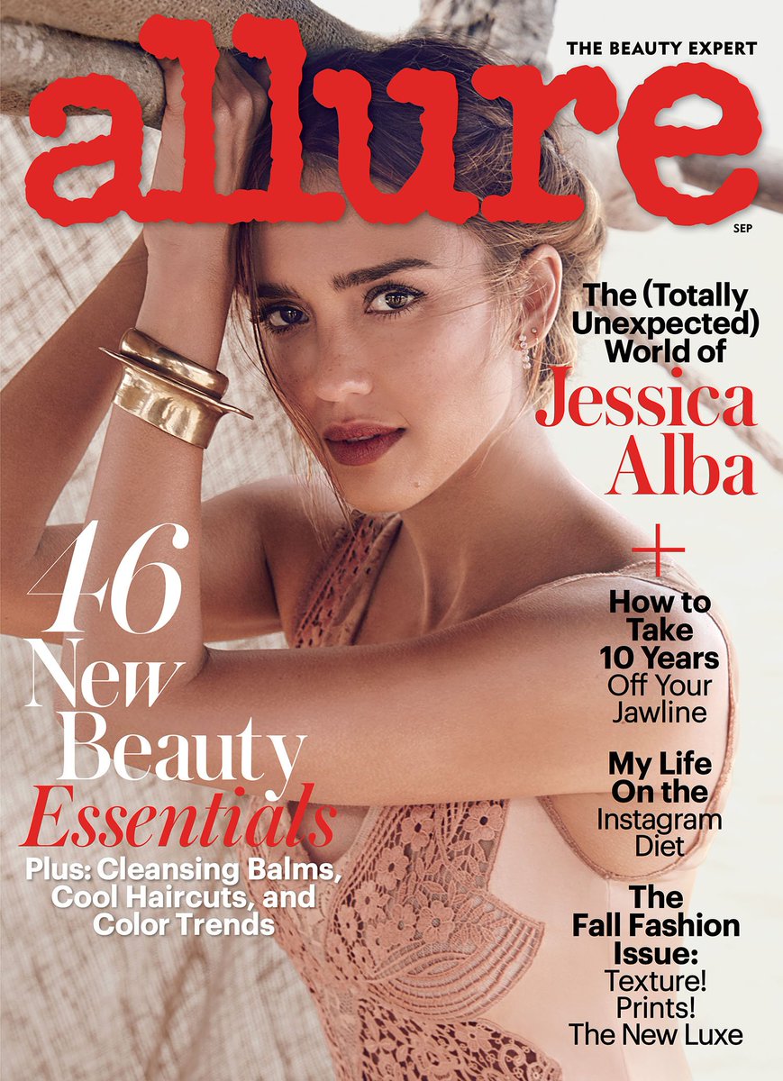 RT @Allure_magazine: .@Honest's @JessicaAlba is our September cover star! Read her full interview here: https://t.co/ju9lWpqj93 https://t.c…