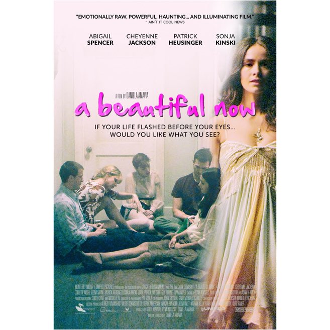 Love the poster for my new film #abeautifulnow. In theaters this fall! https://t.co/o1v1MRiGyh