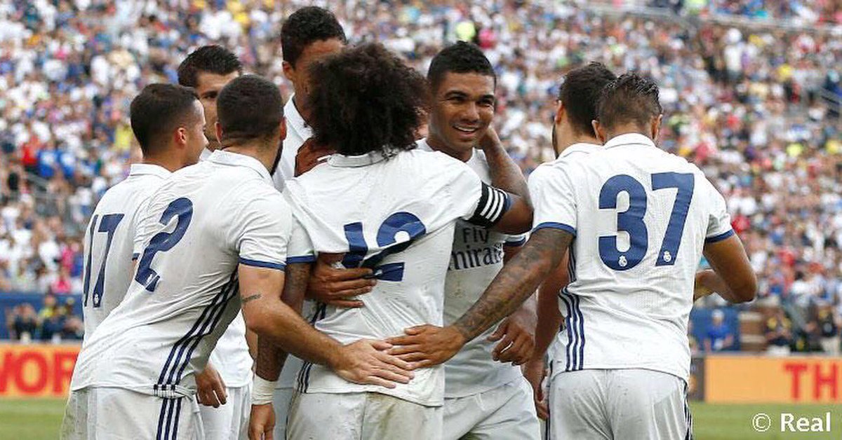 Not in the field but always with you! Good luck guys ! #halamadrid ???????? https://t.co/7vy0svAvKk