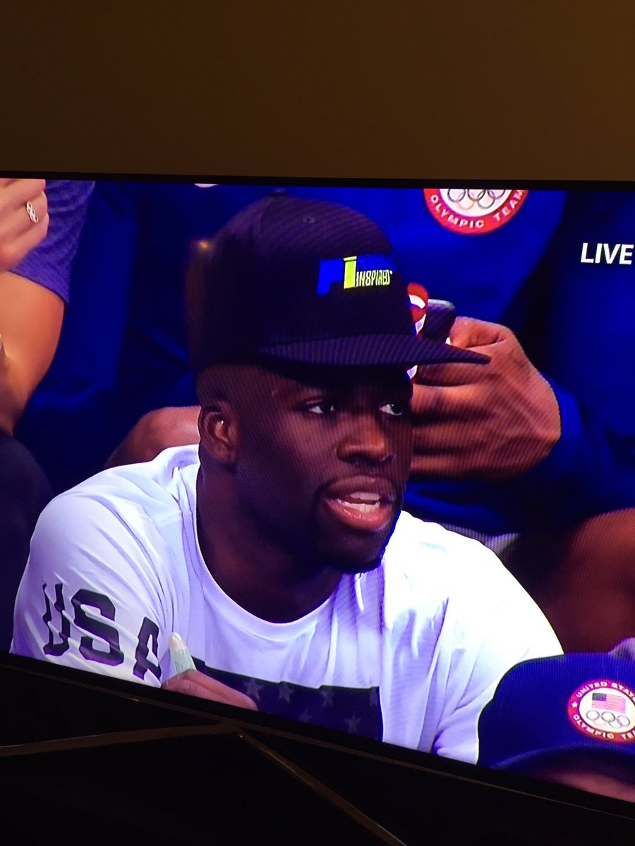 RT @PerformInspired: You guys see Draymond Green @Money23Green wearing a PI hat at the #Olympics!  Love the support!! https://t.co/TM1Cz5el…